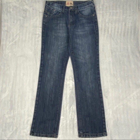 Bongo Slim Straight Jeans 30W 31L Medium Wash - Picture 1 of 10